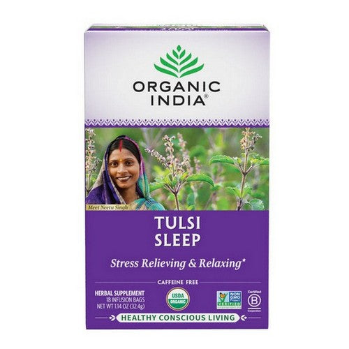 Organic Tulsi Sleep Tea 18 Count by Organic India