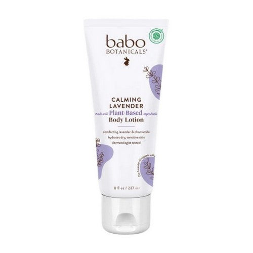 Body Lotion Calming Lavender 8 Oz by Babo Botanicals