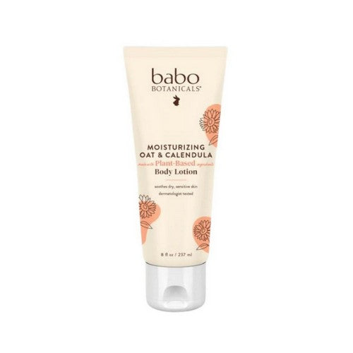 Moisturising Body Lotion Oat And Calendula 8 Oz by Babo Botanicals