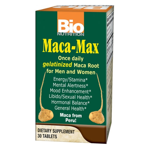 Maca Max 30 tabs by Bio Nutrition Inc