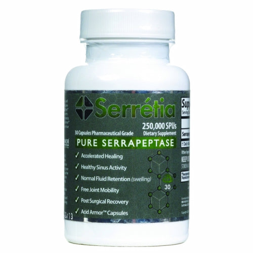Serretia  250000 SPU 30 Caps by Arthur Andrew Medical